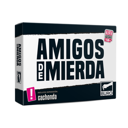 Juego de Cartas Amigos de Mierda Buró