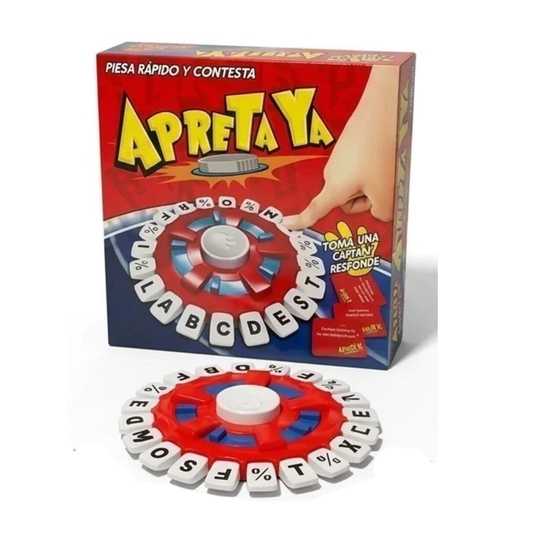 Juego de Mesa Apreta Ya ¡Piensa Rápido y Contesta!