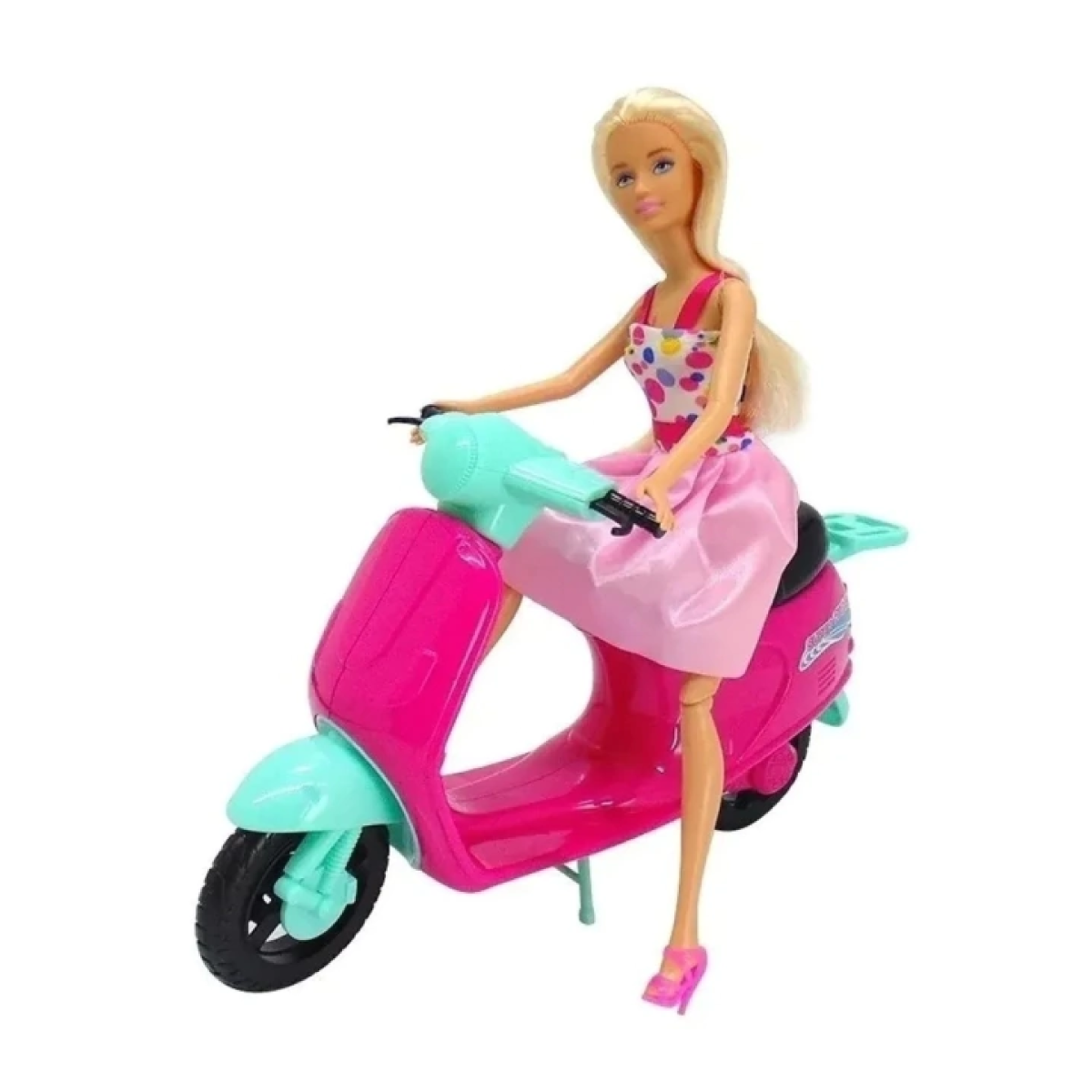 Muñeca Kiara y Su Moto De Paseo Poppi Doll
