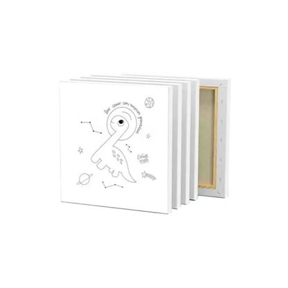 Bastidor 30x30 Elefante violeta 003