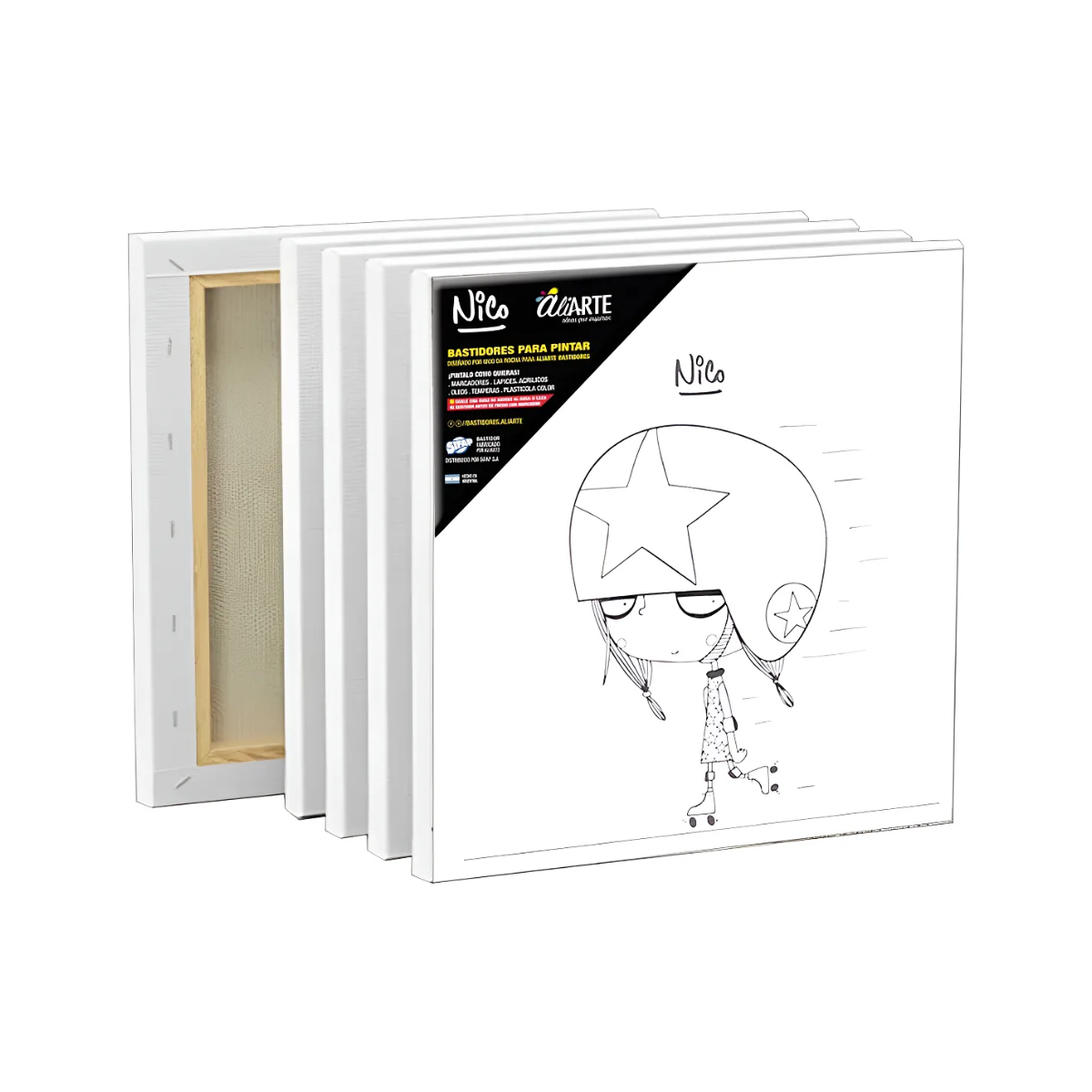 Bastidor 30x30 Nico 005