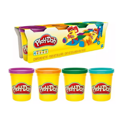 Juego De Masa Pack x 4 Play Doh Hasbro