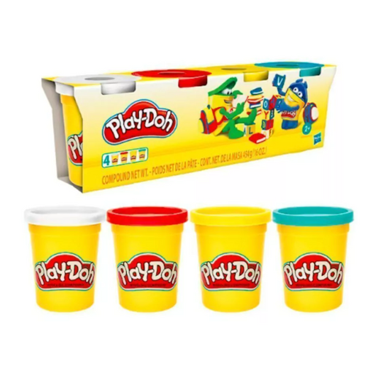 Juego De Masa Pack x 4 Play Doh Hasbro