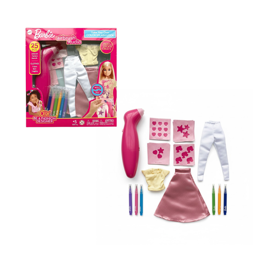 Set de Aerógrafo Barbie para Personalizar Ropa