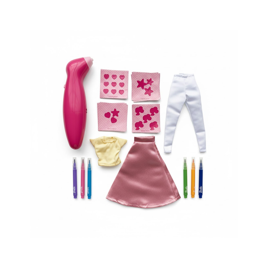 Set de Aerógrafo Barbie para Personalizar Ropa