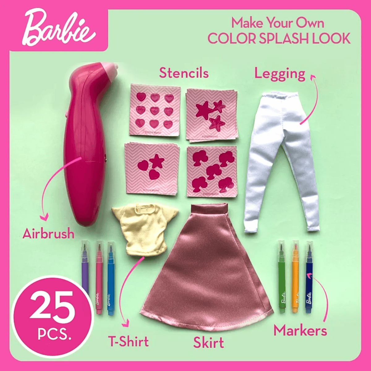 Set de Aerógrafo Barbie para Personalizar Ropa
