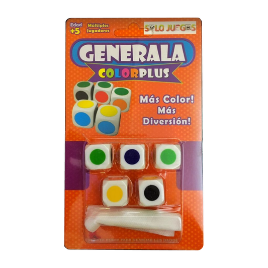 Juego de Mesa Generala Color Plus