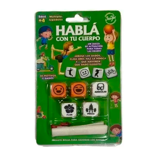 Juego de Mesa Hablá Con Tu Cuerpo