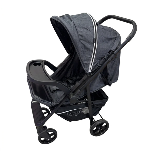Cochecito Lite Rider Manija Rebatible Gris Baby One