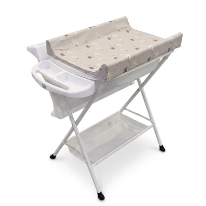 Catre de Baño con Cambiador Rabbit Beige Baby One