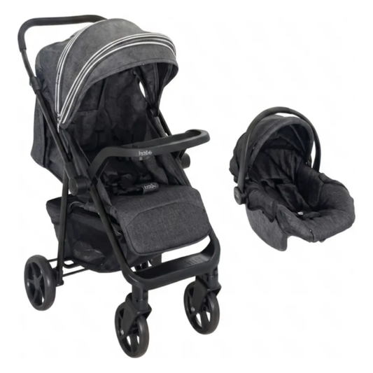 Cochecito Lite Rider Manija Rebatible Gris Baby One