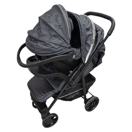 Cochecito Lite Rider Manija Rebatible Gris Baby One