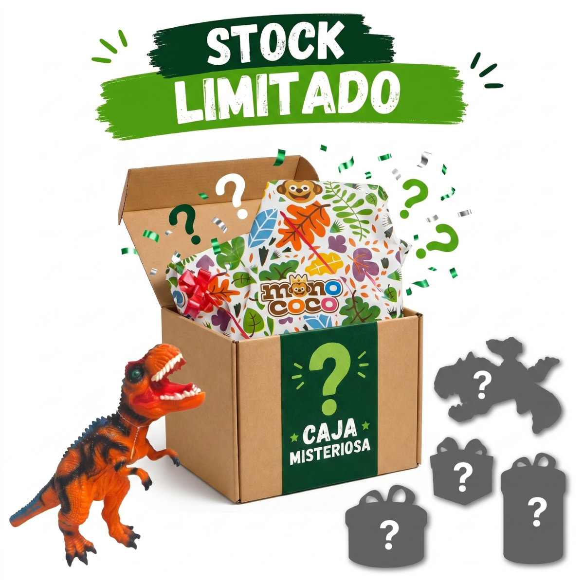 Caja Misteriosa de Dinosaurios