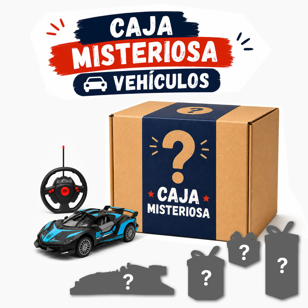Caja Misteriosa Vehiculos