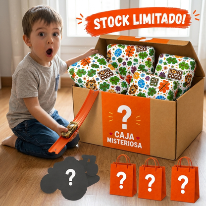 Caja Misteriosa Autos y Pistas de Carrera