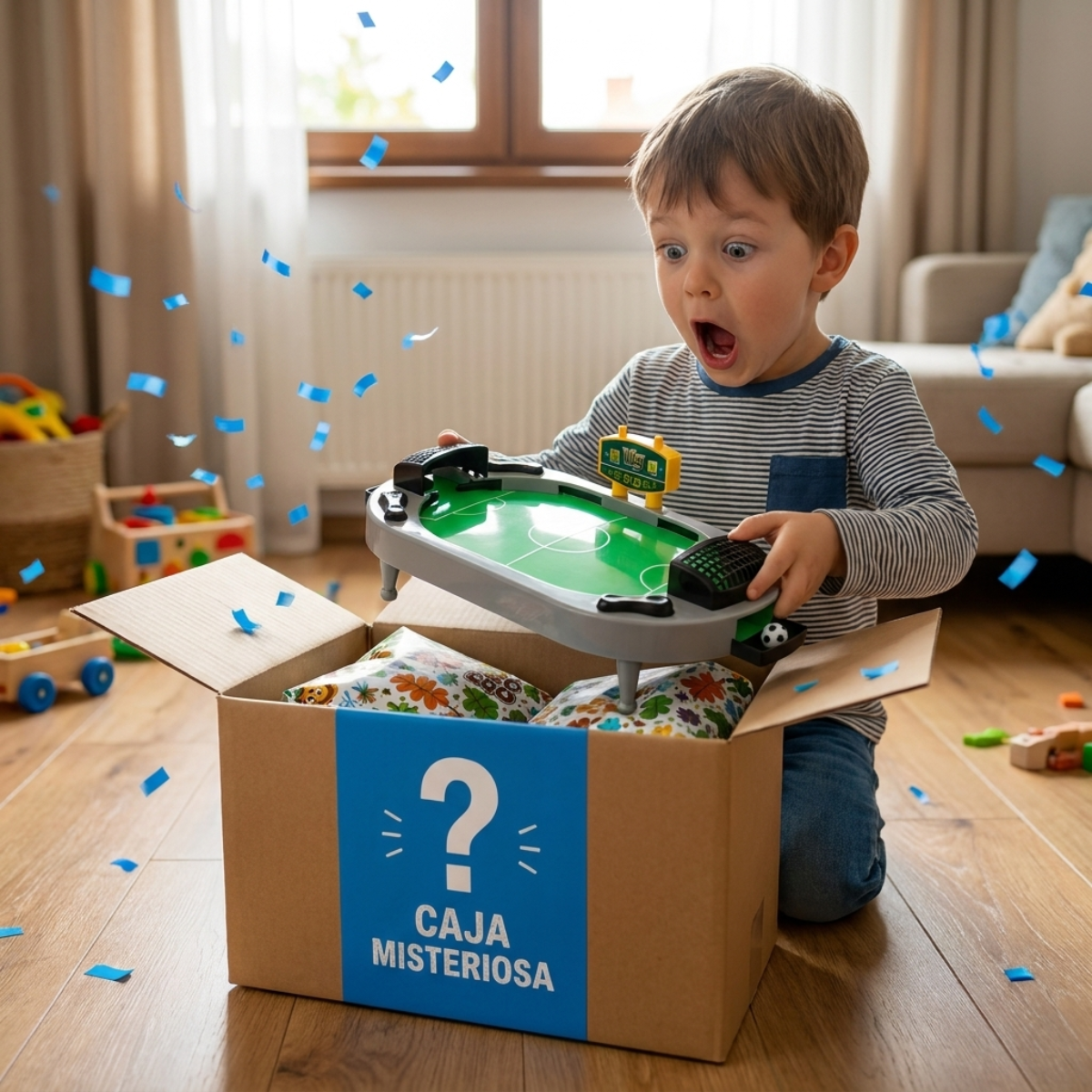 Caja Misteriosa Juegos de Mesa en Familia