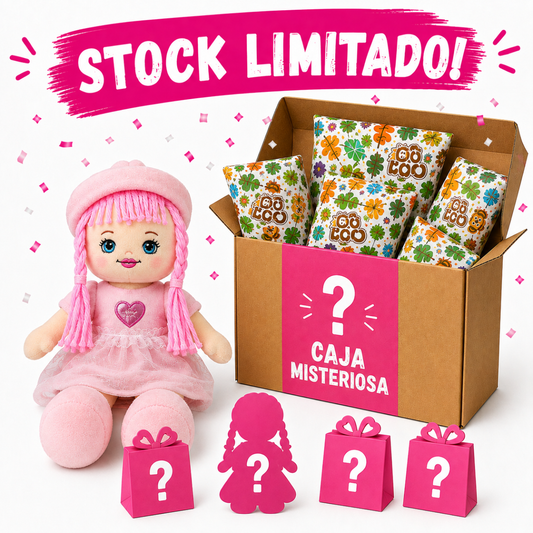 Caja Misteriosa Familia de Muñecas