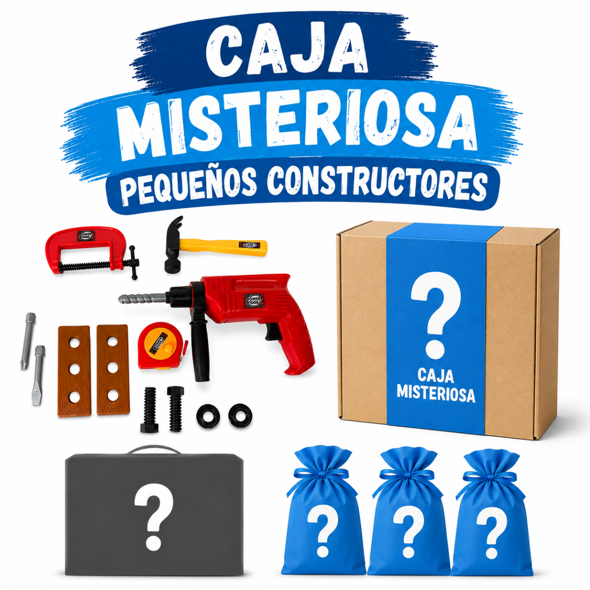 Caja Misteriosa Pequeños Constructores