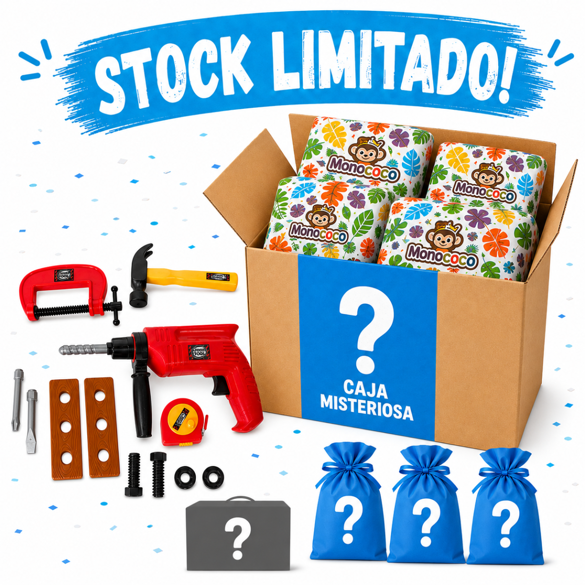 Caja Misteriosa Pequeños Constructores