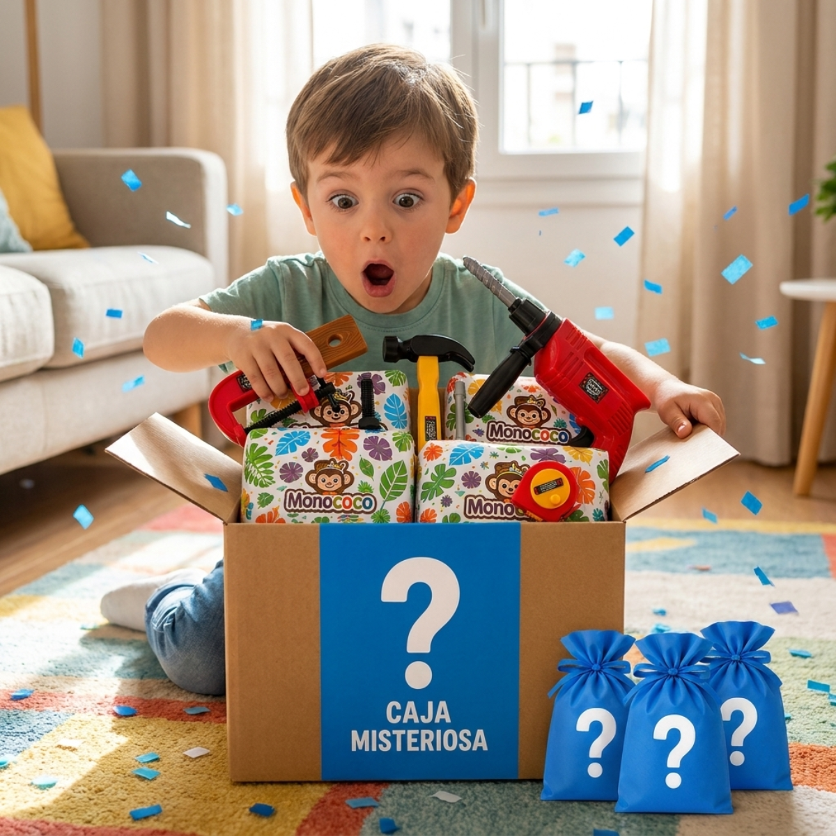 Caja Misteriosa Pequeños Constructores
