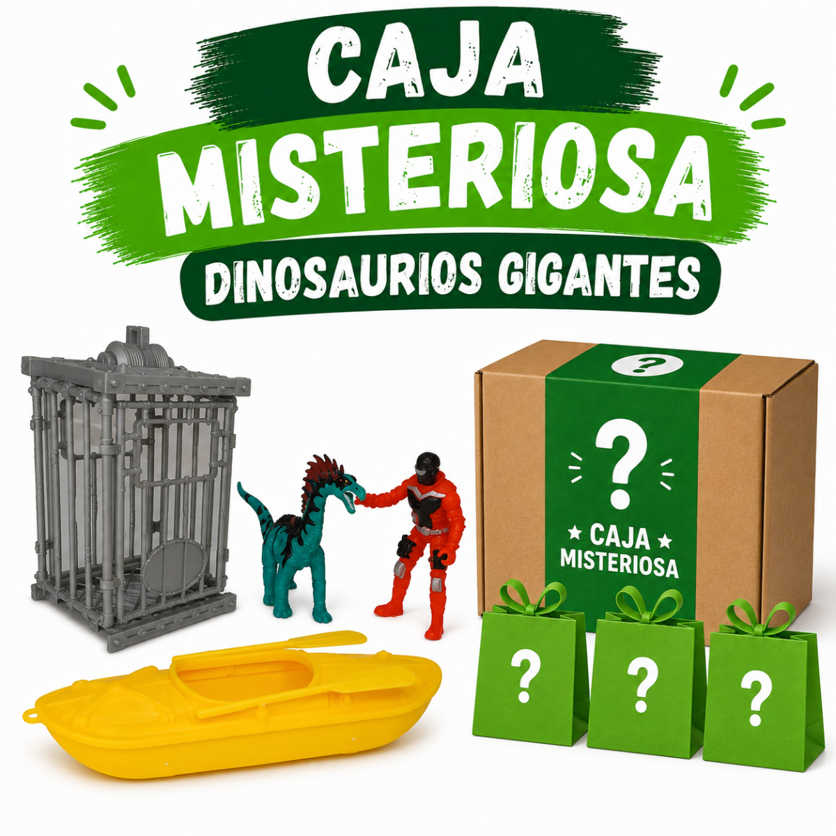 Caja Misteriosa Dinosaurios Gigantes