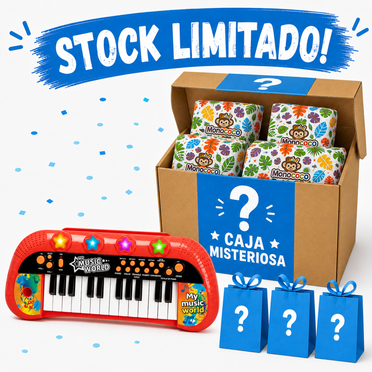 Caja Misteriosa Pequeños Músicos