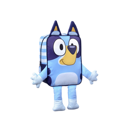 Mochila Infantil Bluey 3D Face 12" Espalda – Jardín y Preescolar