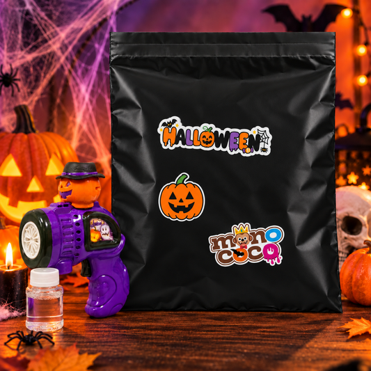 Paquete Tenebros Dulce o Truco con burbujero Tematico de Regalo