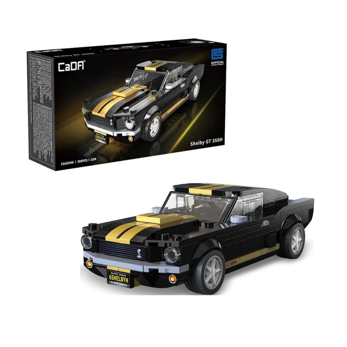 Set de Bloques CaDA Shelby GT 350H 1:24