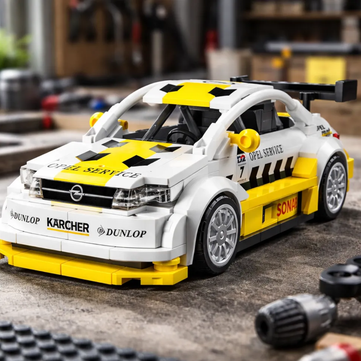 Set de Bloques CaDA Astra V8 Coupé 1:24