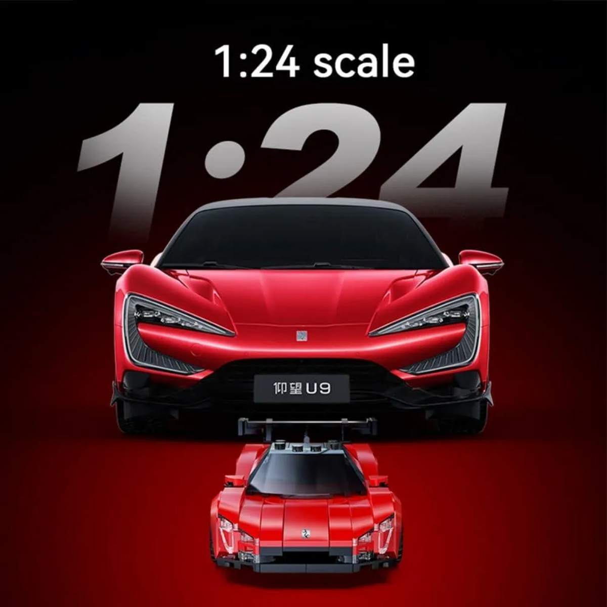 Set de Bloques CaDA BYD Yangwang U9 1:24