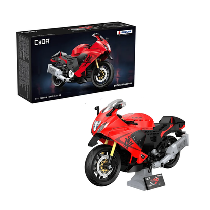 Set de Bloques CaDA Moto Suzuki Hayabusa 1:12