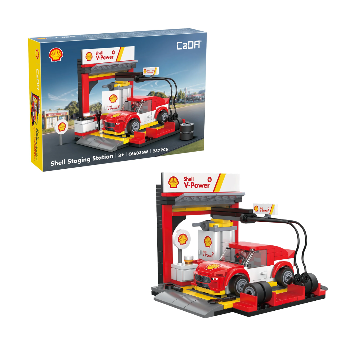 Set de Bloques CaDA Shell Pit Stop