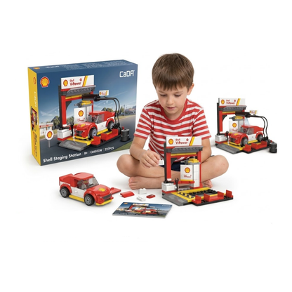 Set de Bloques CaDA Shell Pit Stop
