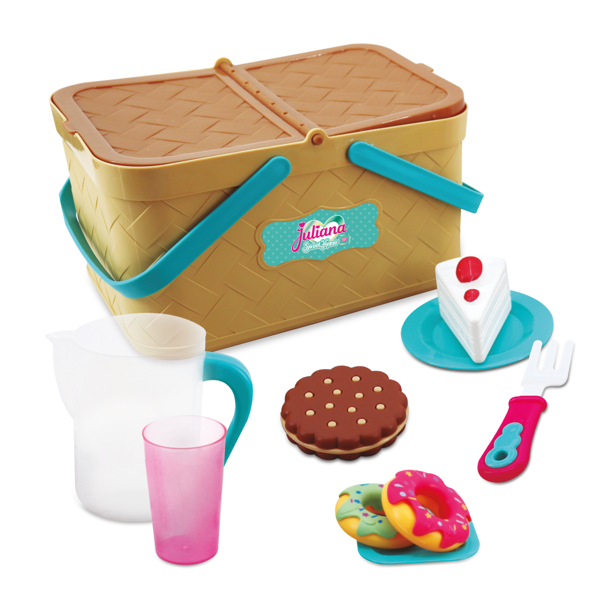 Canasto De Picnic De Juguete Juliana Sweet Home