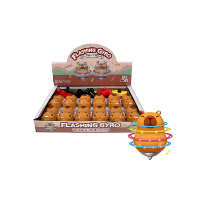 Trompo con Luces y Sonidos Mundo Capy by Juliana