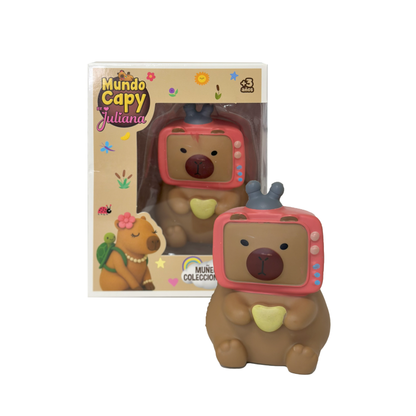 Muñeco Coleccionable x1  Mundo Capy By Juliana