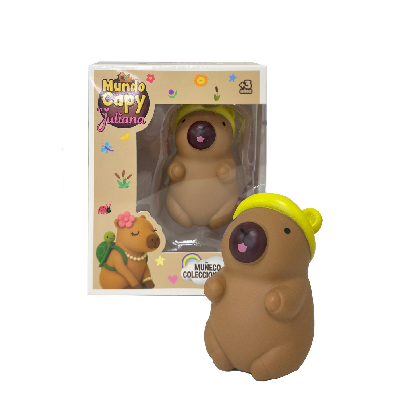 Muñeco Coleccionable x1  Mundo Capy By Juliana