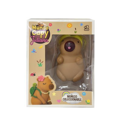Muñeco Coleccionable x1  Mundo Capy By Juliana