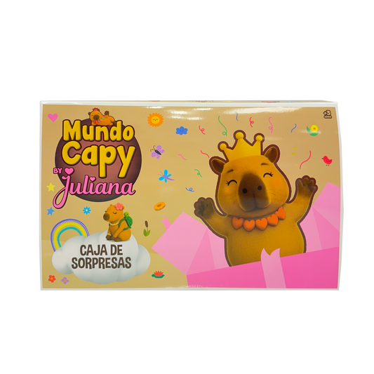 Caja de Sorpresas Mundo Capy By Juliana