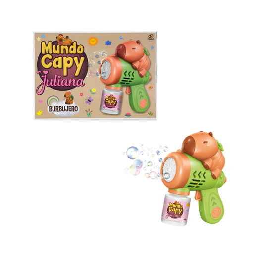 Burbujero Electronico Mundo Capy By Juliana