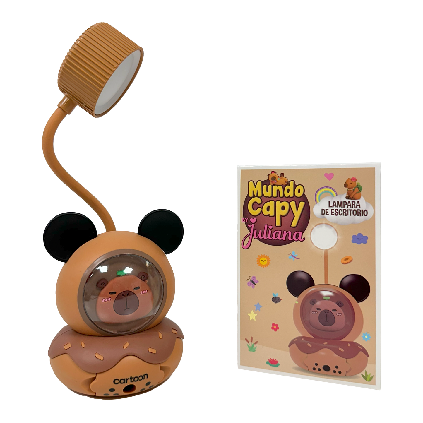 Mundo Capy By Juliana Lampara de Escritorio