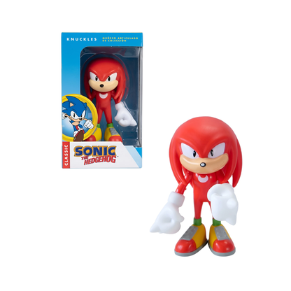 Figura Articulada Knuckles Sonic The Hedgehog de Colección 10 cm