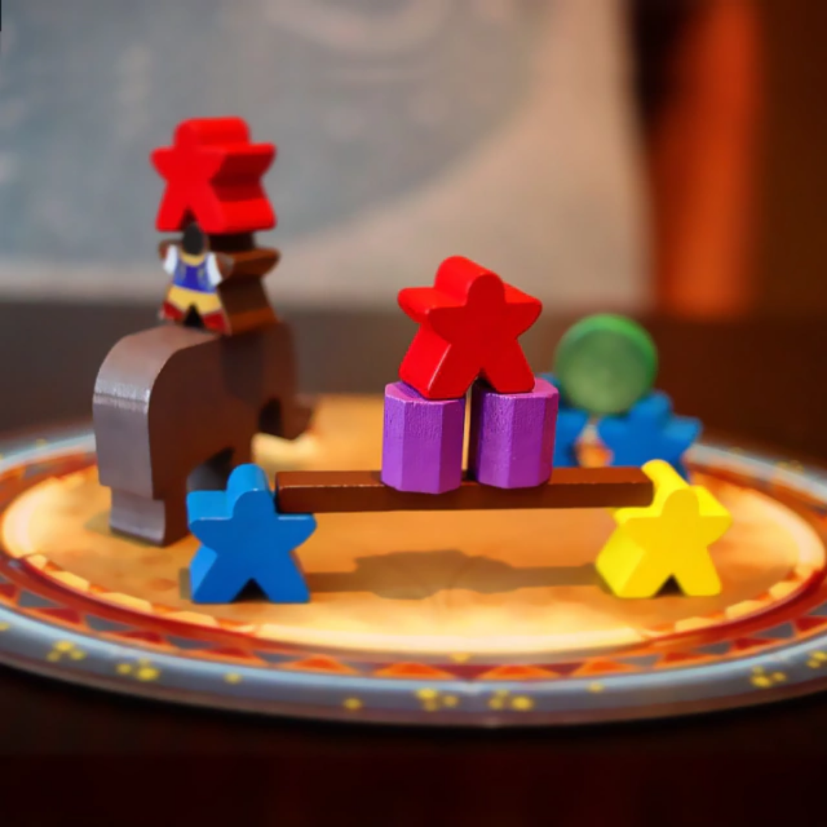 Combo Meeple Circus con 2 Expansiones