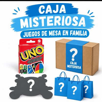 Caja Misteriosa Juegos de Mesa en Familia