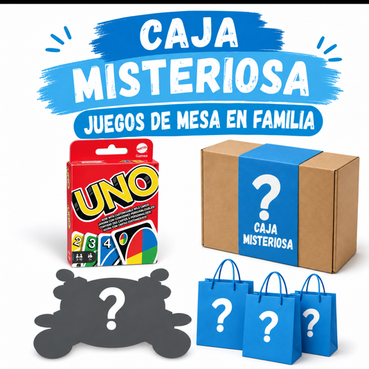 Caja Misteriosa Juegos de Mesa en Familia