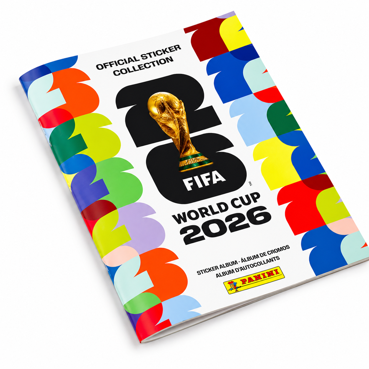 Álbum Panini Oficial Mundial 2026