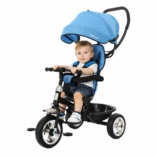 Triciclo Giratorio 360° Con Manija Direccional