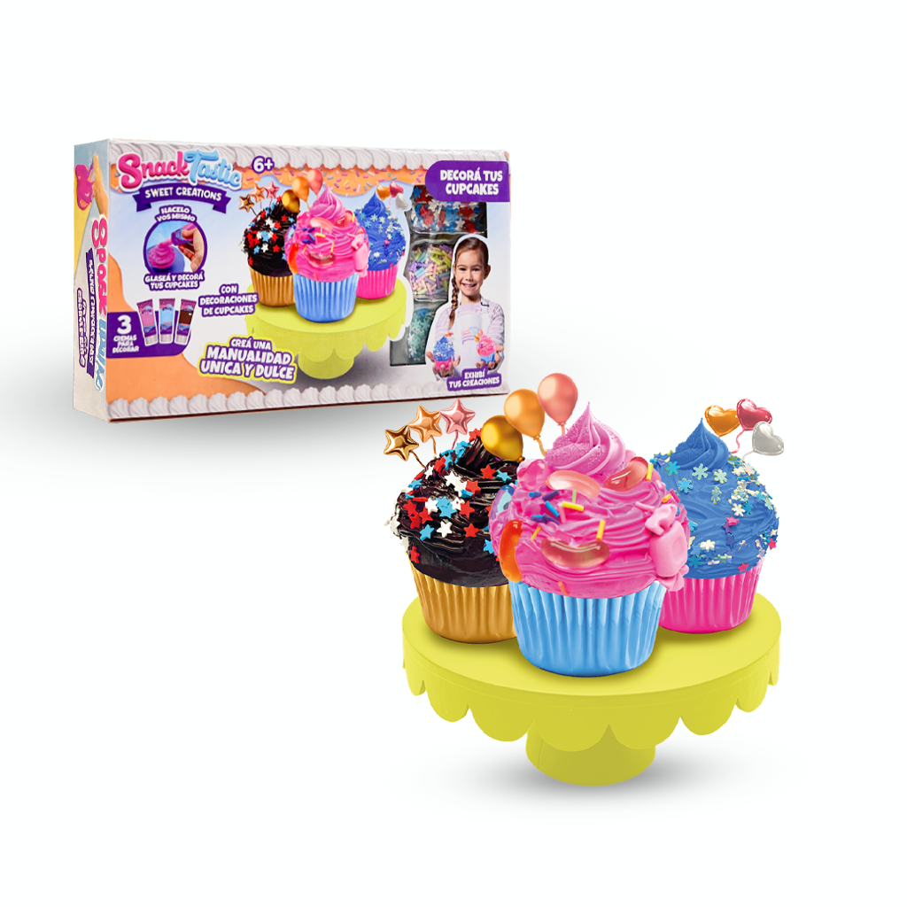 Snack Tastic Decorá Tus Cupcakes