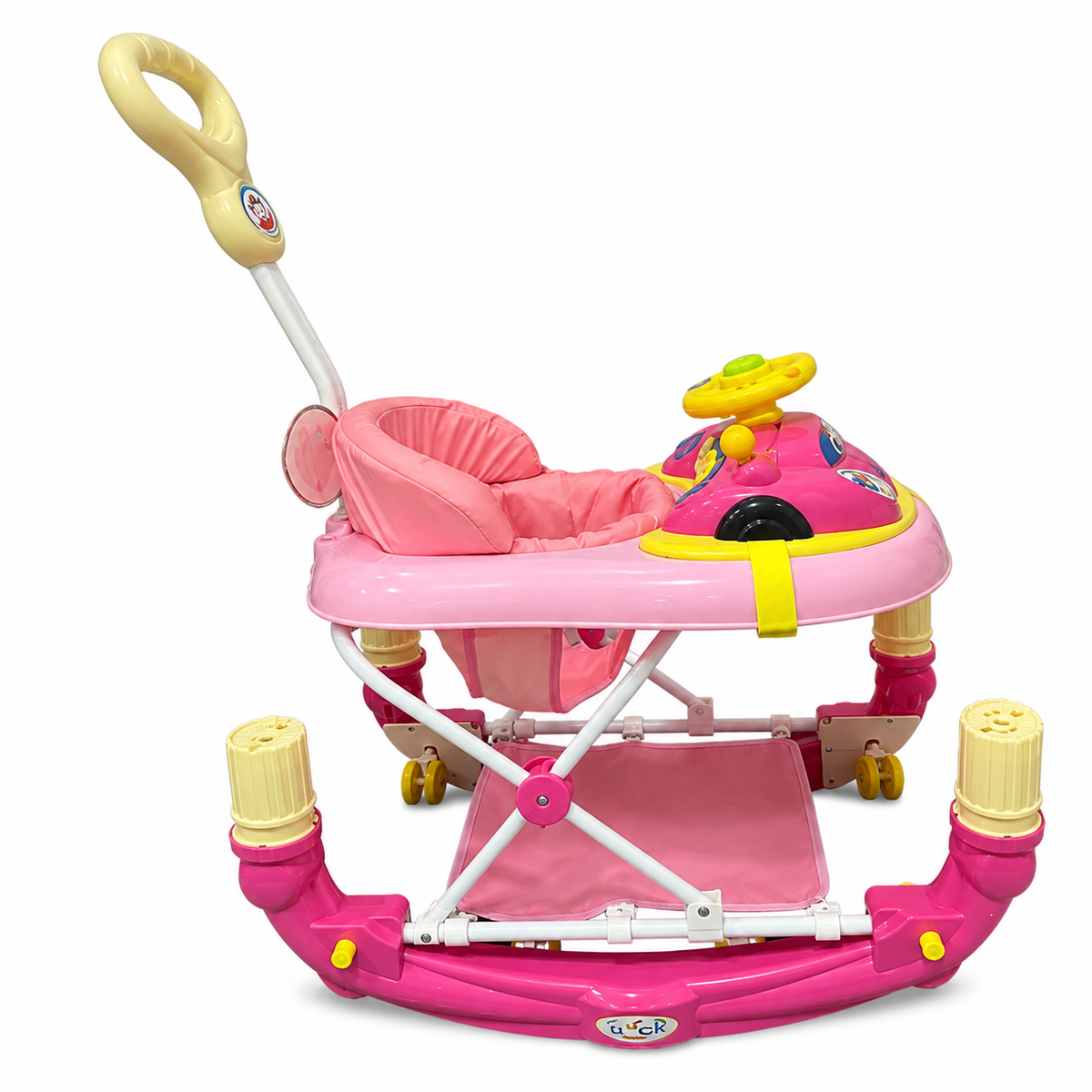 Andador Y Mecedor Modelo Auto Para Bebe Duck